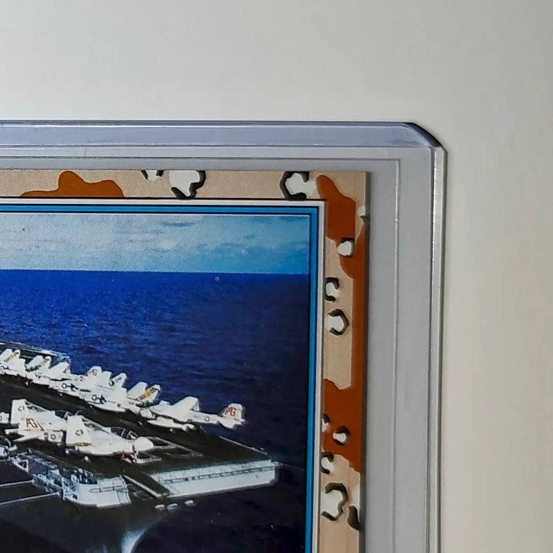 USS Dwight D. Eisenhower 1991 Topps Desert Storm #120 Card - Other