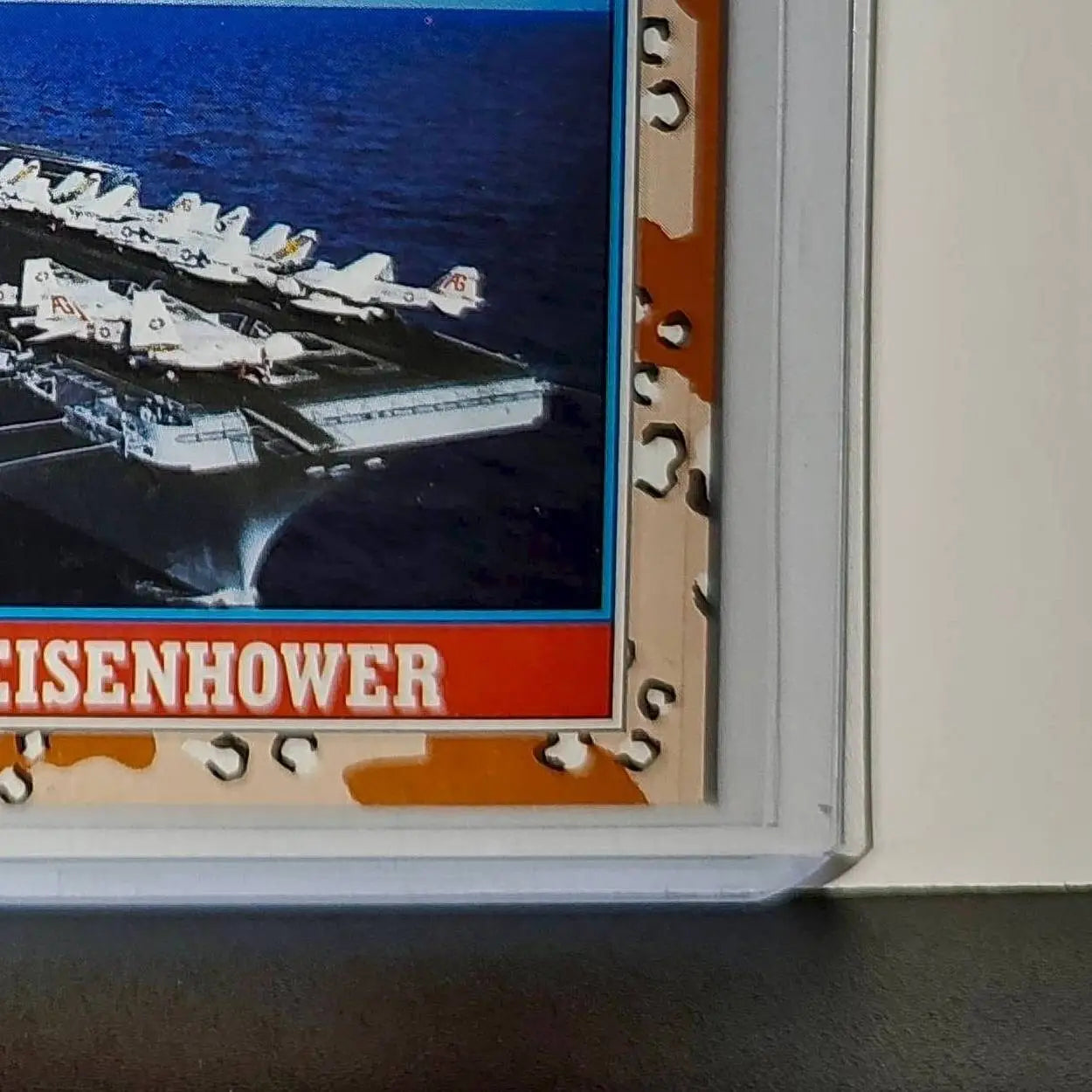 USS Dwight D. Eisenhower 1991 Topps Desert Storm #120 Card - Other