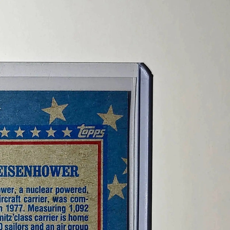 USS Dwight D. Eisenhower 1991 Topps Desert Storm #120 Card - Other