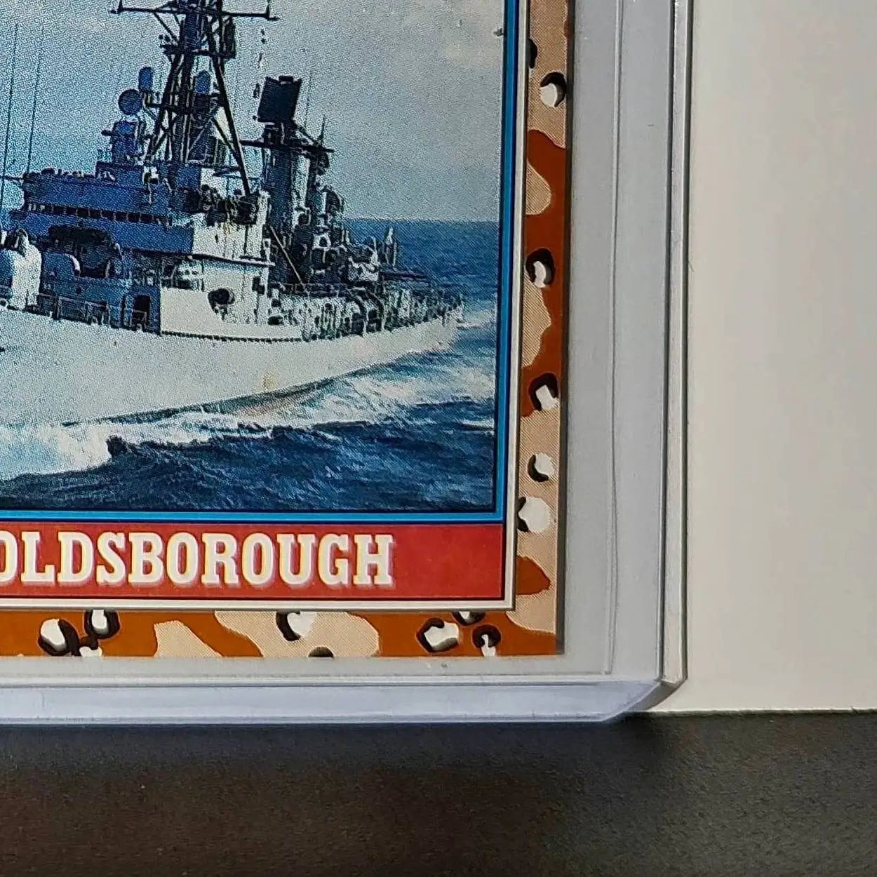 USS Goldsborough 1991 Topps Desert Storm #123 Card