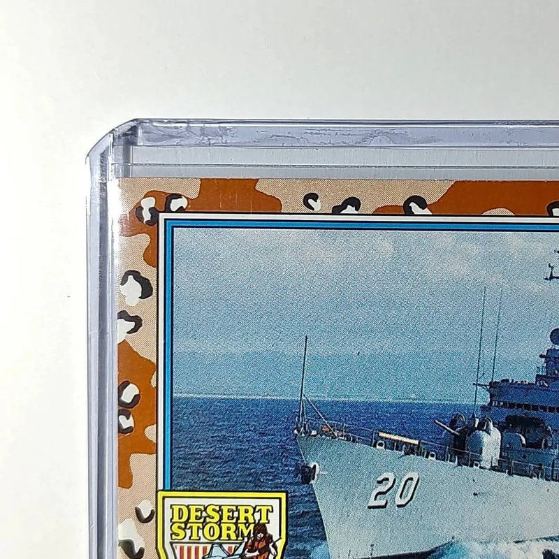 USS Goldsborough 1991 Topps Desert Storm #123 Card