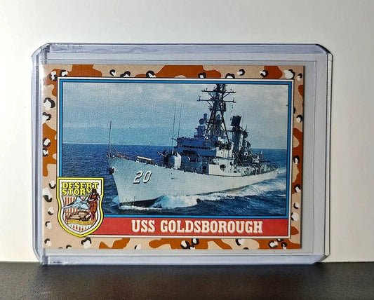 USS Goldsborough 1991 Topps Desert Storm #123 Card - Non-Sports Card Single