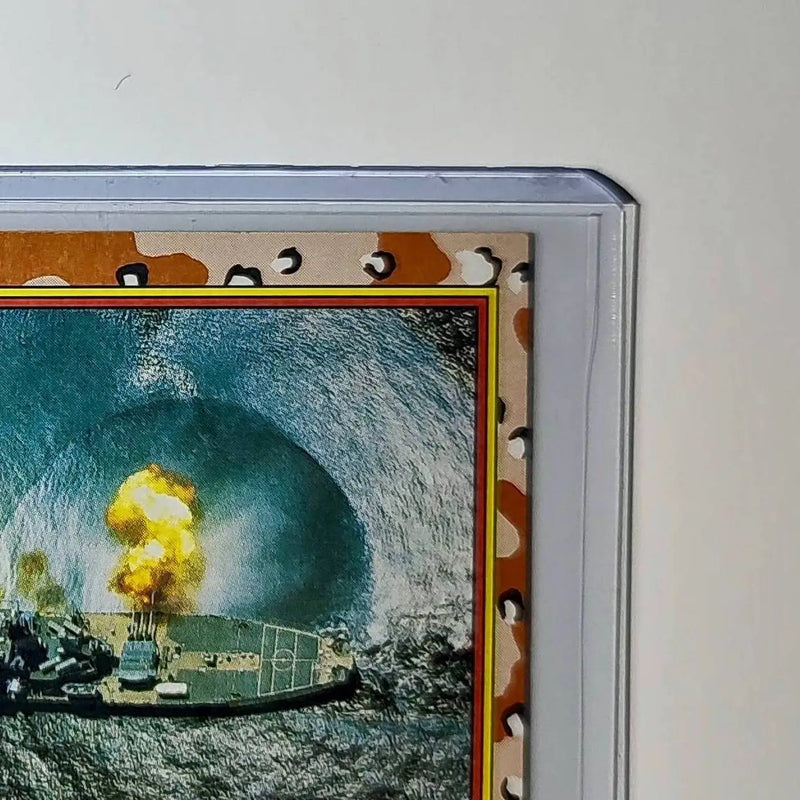 USS Iowa 1991 Topps Desert Storm #59 Card