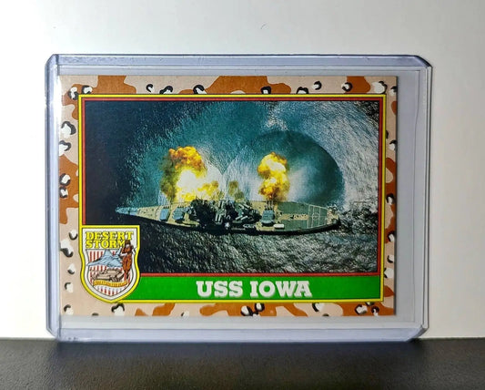 USS Iowa 1991 Topps Desert Storm #59 Card