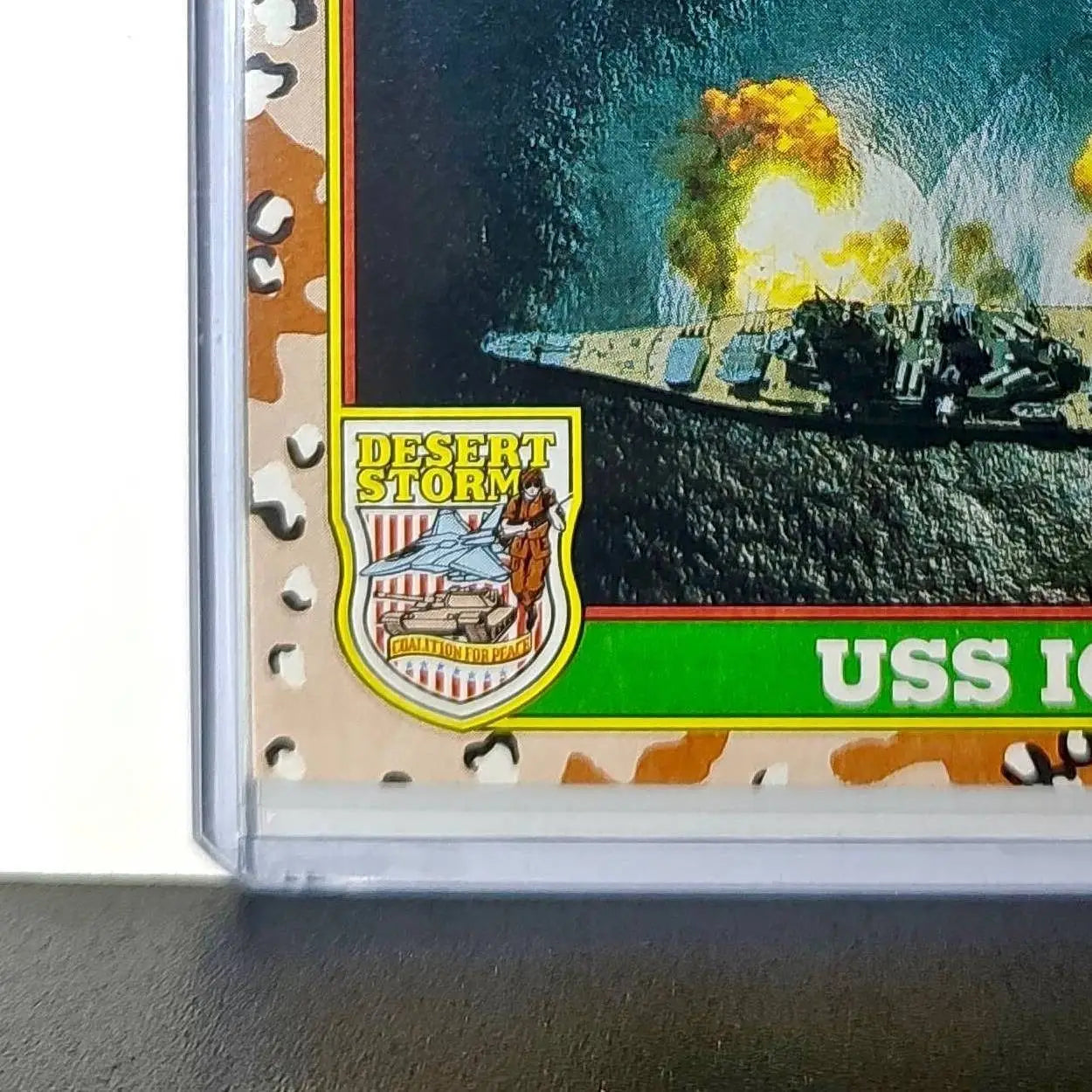 USS Iowa 1991 Topps Desert Storm #59 Card