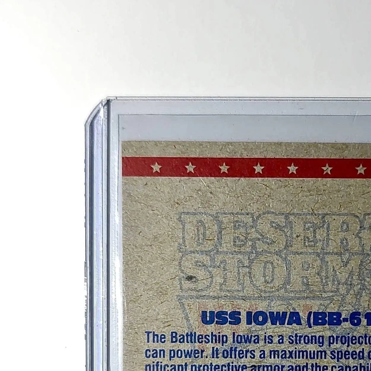 USS Iowa 1991 Topps Desert Storm #59 Card