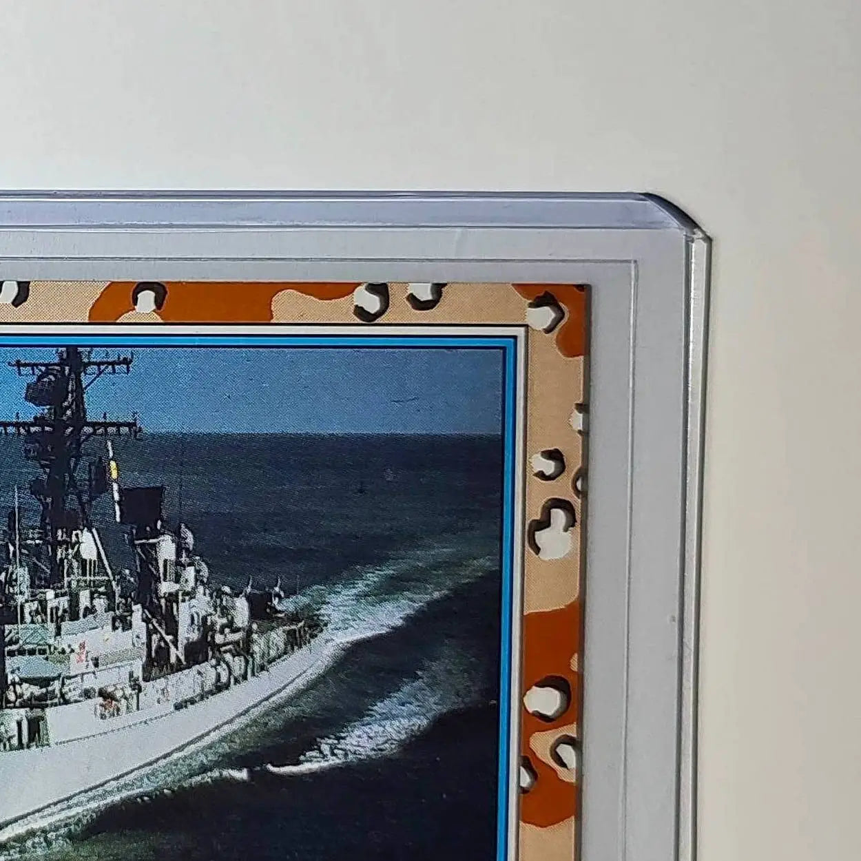 USS Long Beach 1991 Topps Desert Storm #121 Card