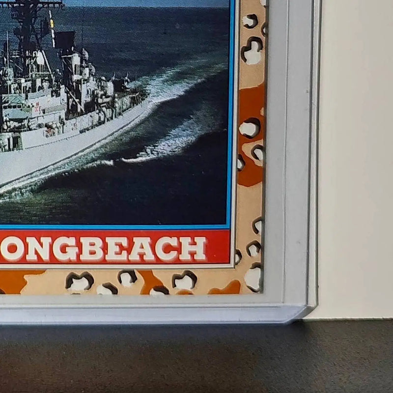 USS Long Beach 1991 Topps Desert Storm #121 Card