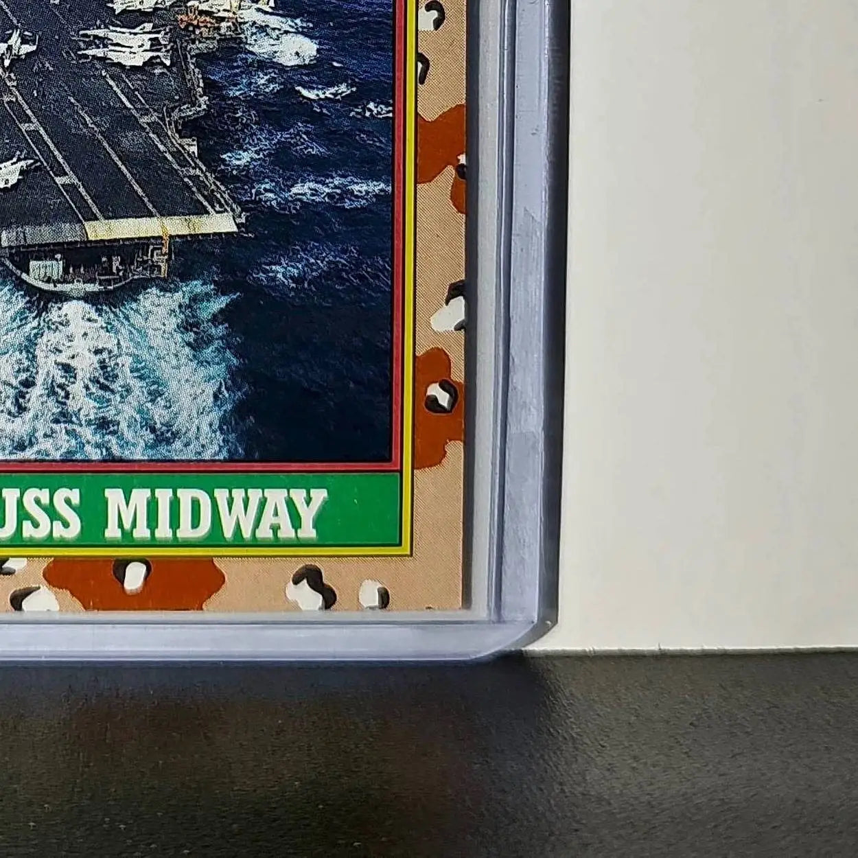 USS Midway 1991 Topps Desert Storm #56 Card - Other
