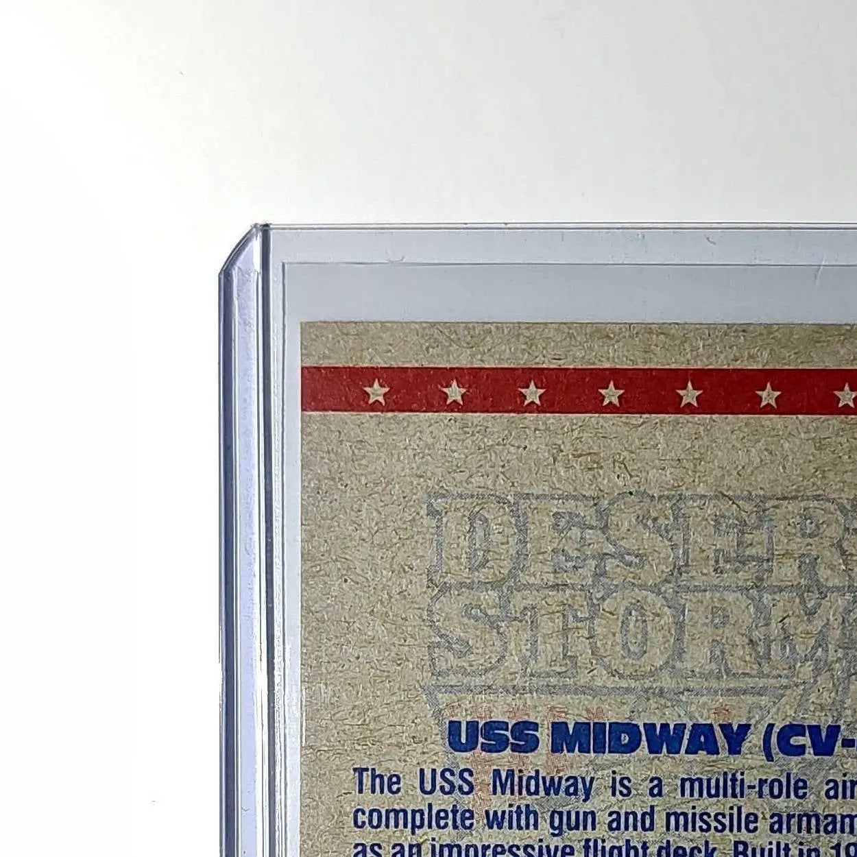 USS Midway 1991 Topps Desert Storm #56 Card - Other