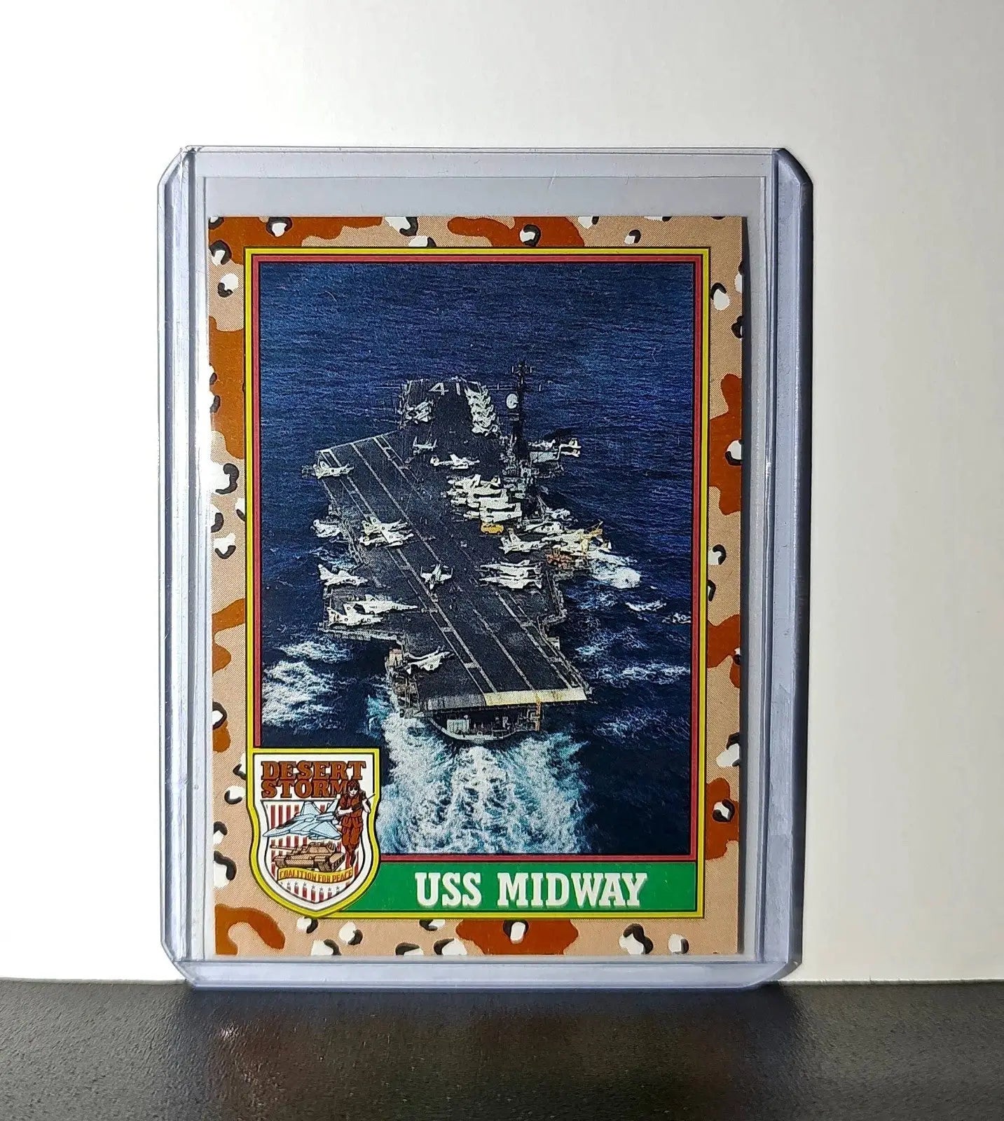 USS Midway 1991 Topps Desert Storm #56 Card - Other