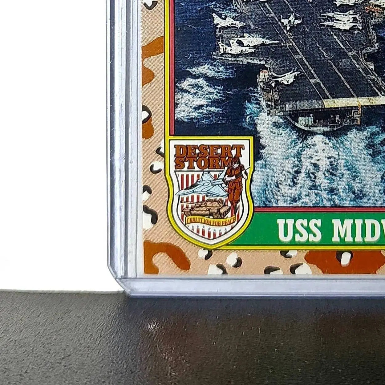 USS Midway 1991 Topps Desert Storm #56 Card - Other