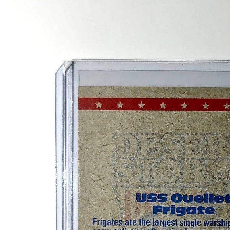 USS Ouellet (Frigate) 1991 Topps Desert Storm #61 Card