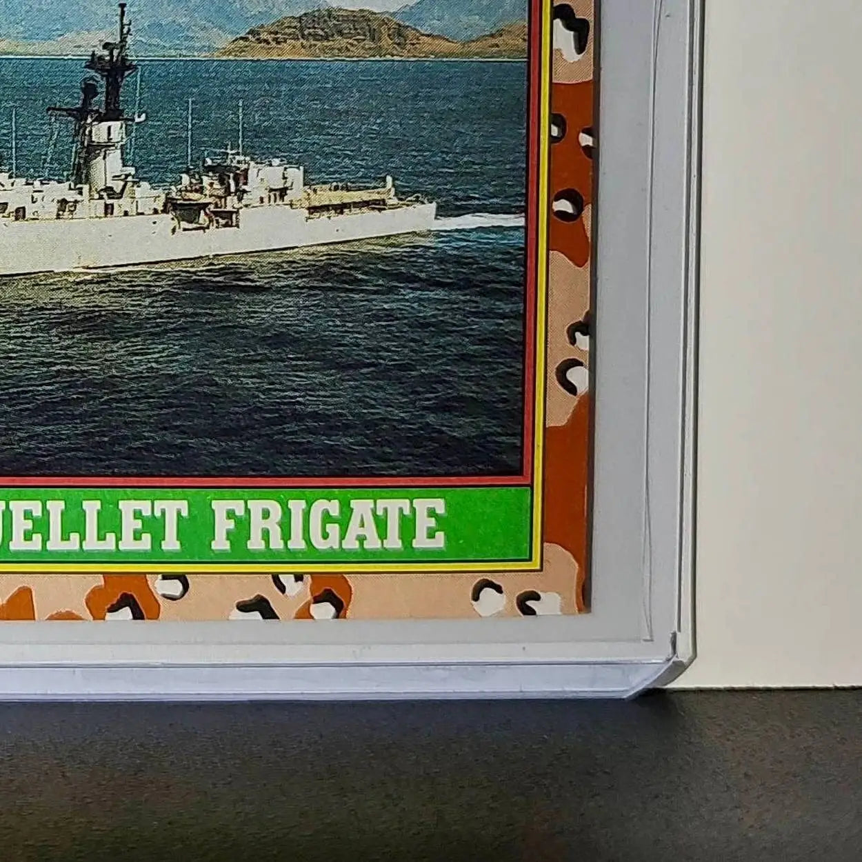 USS Ouellet (Frigate) 1991 Topps Desert Storm #61 Card