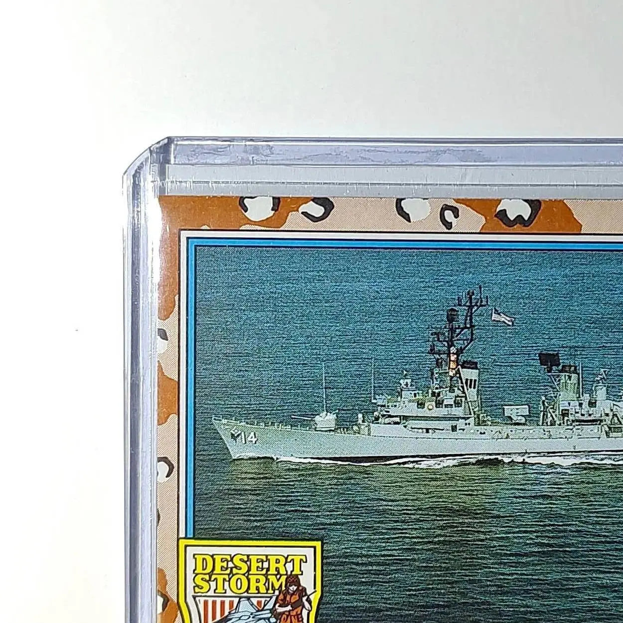 USS Sides 1991 Topps Desert Storm #126 Card