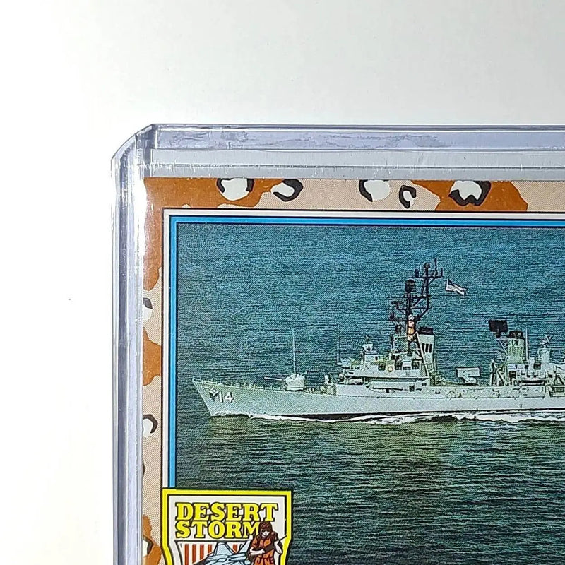 USS Sides 1991 Topps Desert Storm #126 Card
