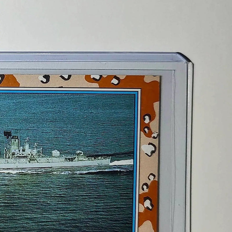 USS Sides 1991 Topps Desert Storm #126 Card