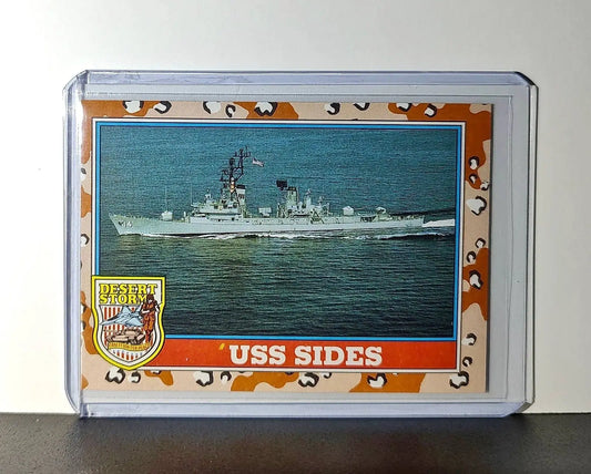 USS Sides 1991 Topps Desert Storm #126 Card - Non-Sports Card Single