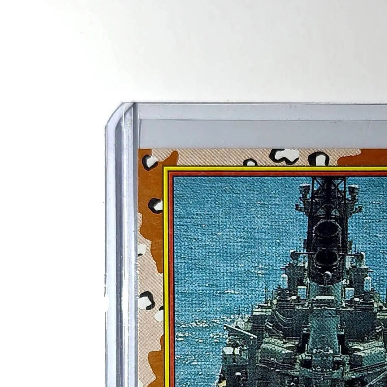 USS Wisconsin 1991 Topps Desert Storm #60 Card - Non-Sports Card Single
