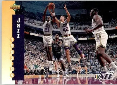 Utah Jazz - 1993-94 Upper Deck - #235 - Basketball - Basketball Card Single