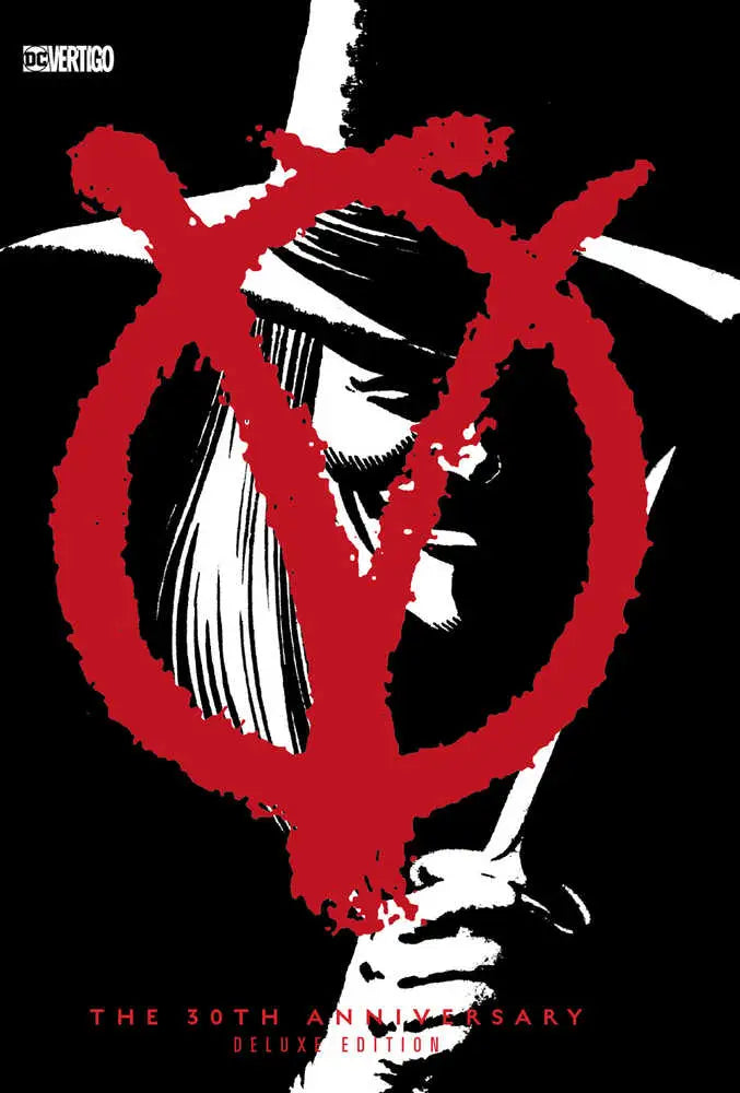 Comic book cover for V For Vendetta 30th Anniversary Edition Hardcover product