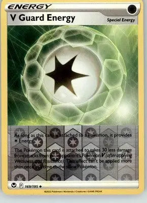 V Guard Energy - Silver Tempest - 169/195 - Reverse Holo LP Pokemon - Pokémon Card Single