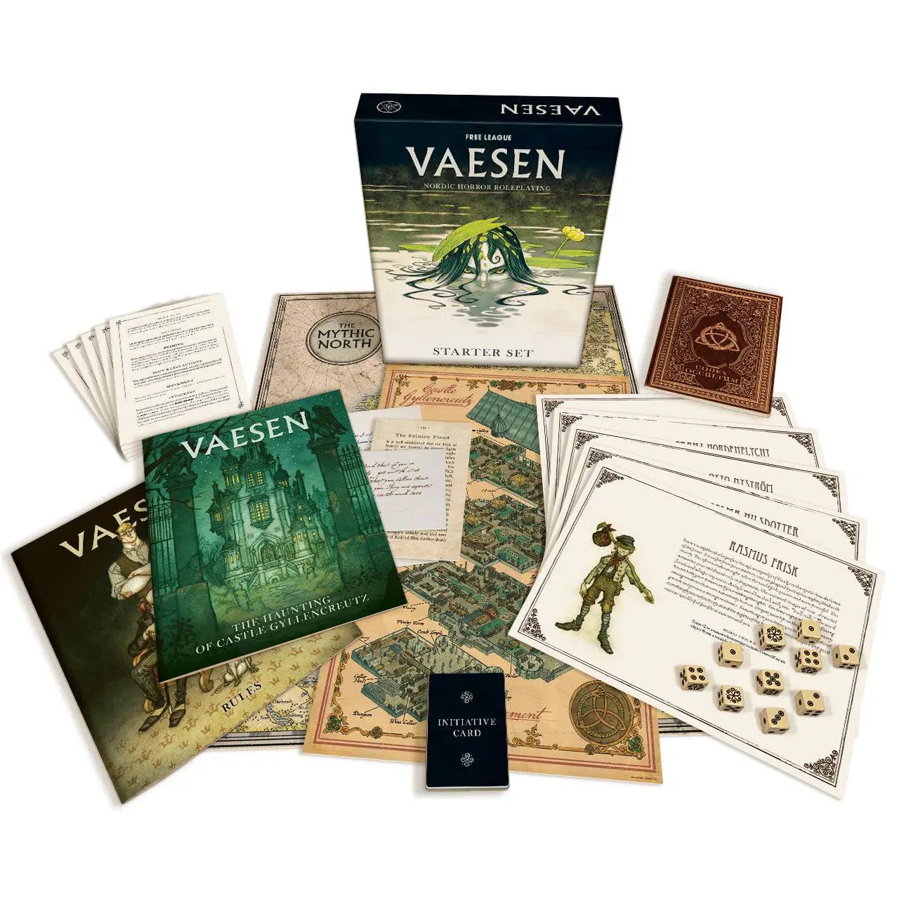 Vaesen Nordic Horror RPG: Starter Set - RPG - Rulebook