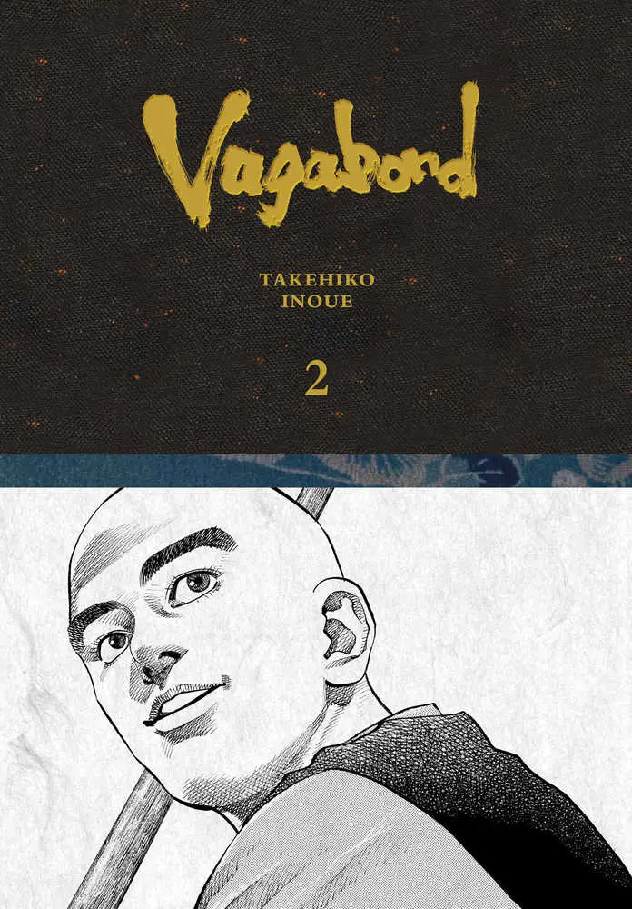 Vagabond manga volume Vagabond Definitive Edition Hardcover Volume 02 displayed on shelf