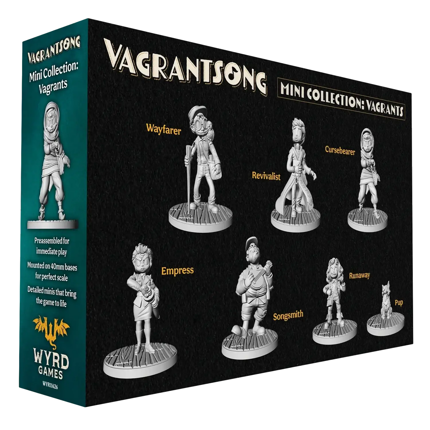 Vagrantsong Mini Collection: Vagrants [Wyrd Games] - Action Figure & Toy
