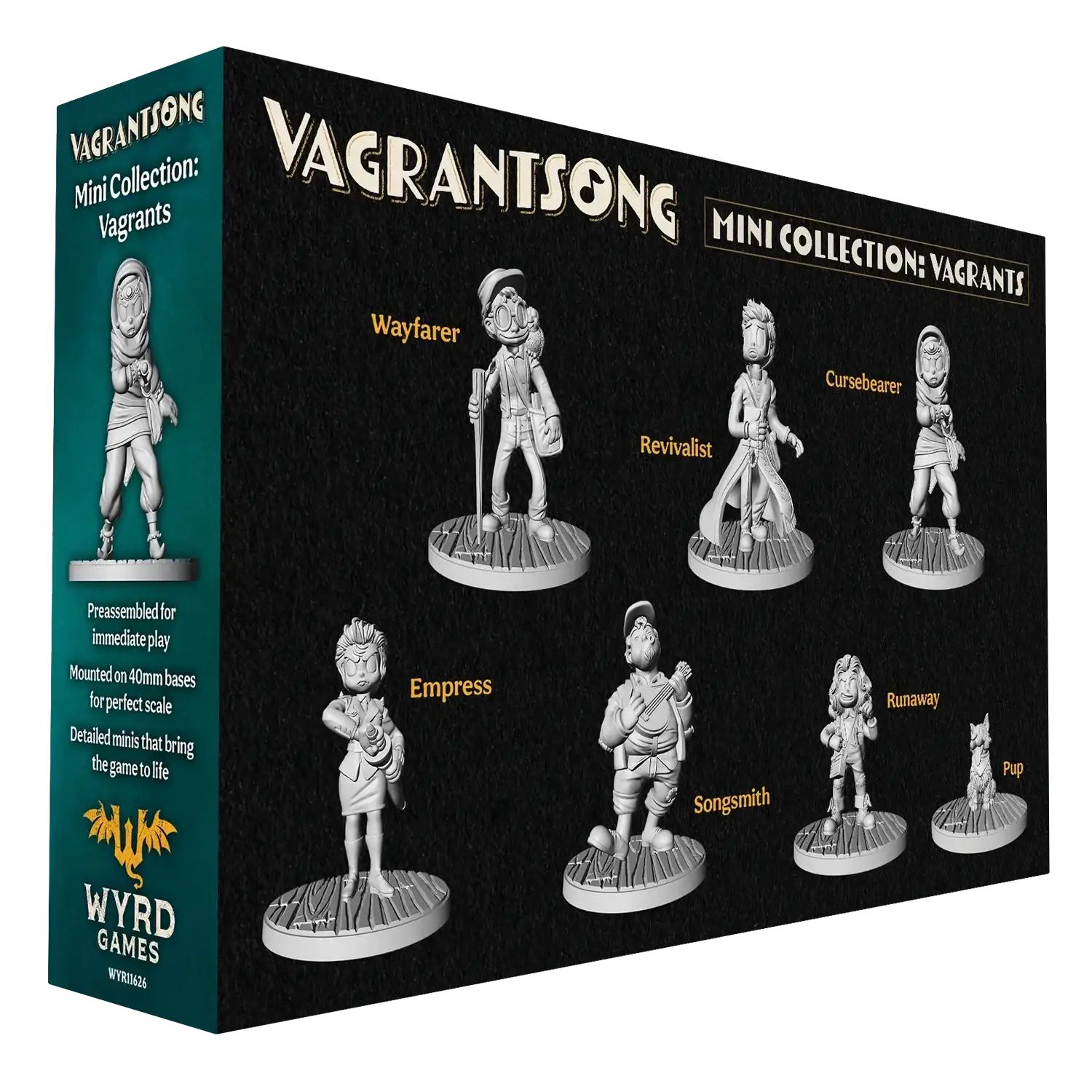 Vagrantsong Mini Collection: Vagrants [Wyrd Games] - Action Figure & Toy