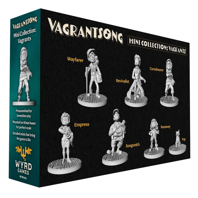 Vagrantsong Mini Collection: Vagrants [Wyrd Games] - Action Figure & Toy