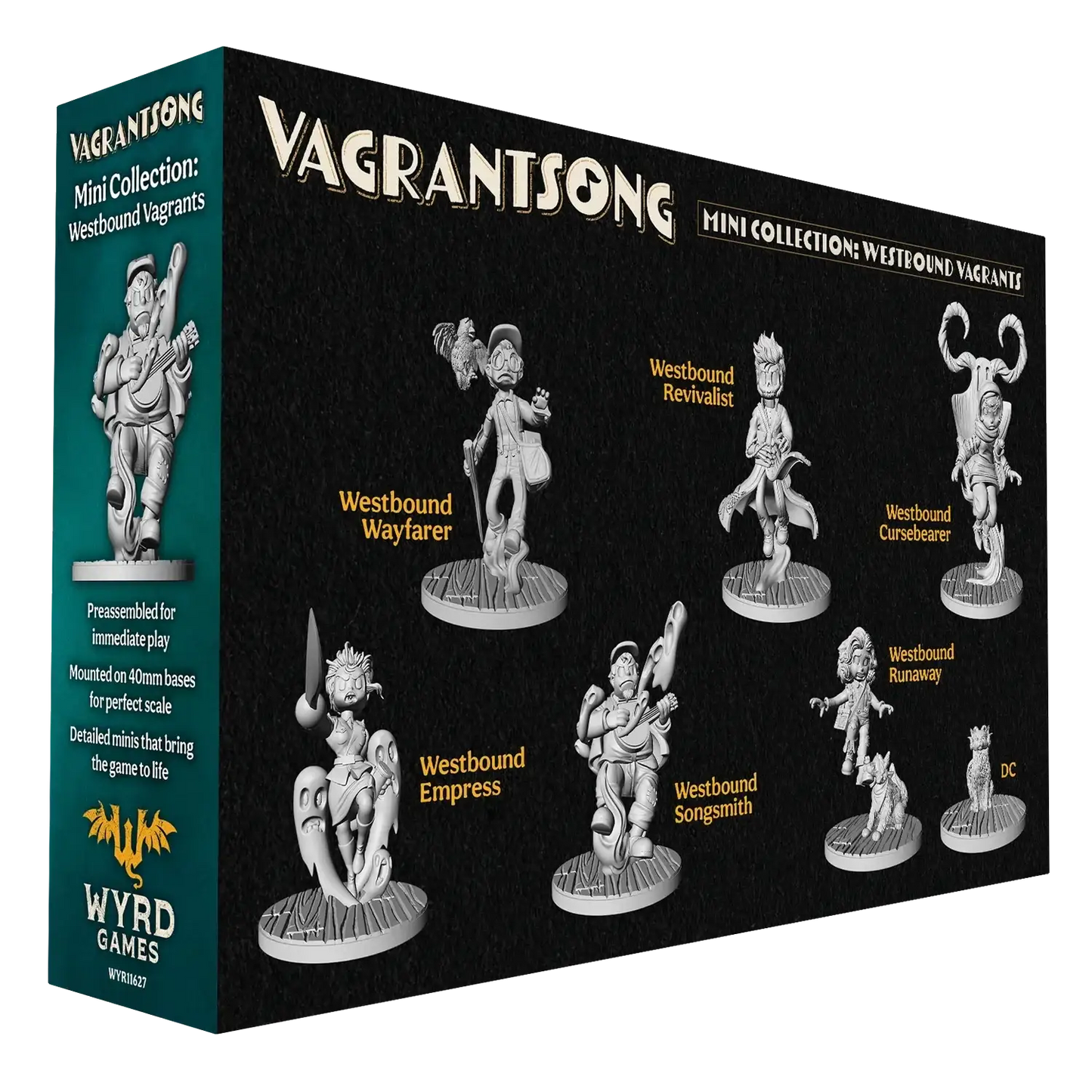 Vagrantsong Mini Collection: Westbound Vagrants [Wyrd Games] - Action Figure & Toy