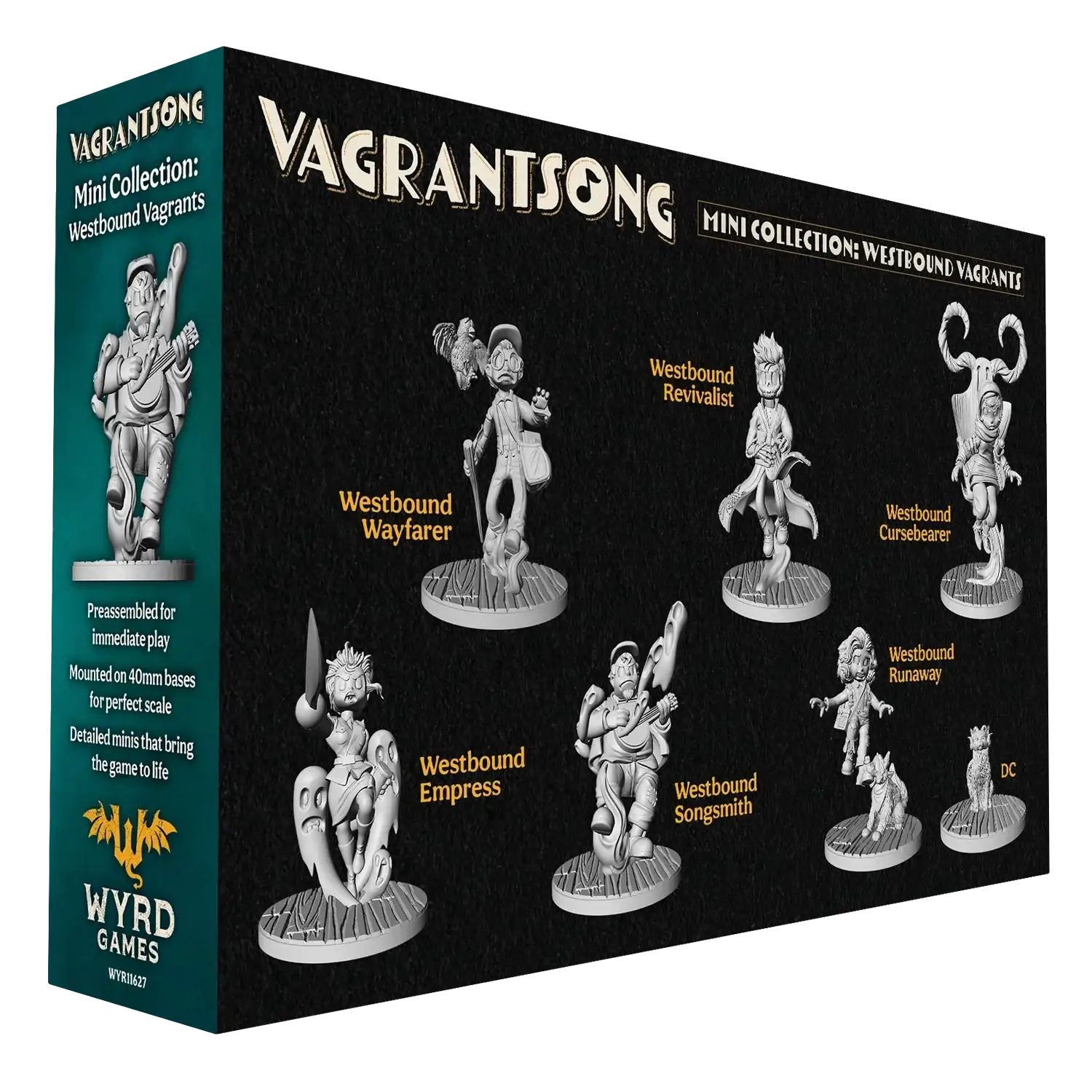 Vagrantsong Mini Collection: Westbound Vagrants [Wyrd Games] - Action Figure & Toy