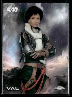 🌟 Val, 2025 Topps Chrome Star Wars #187 🌟 - Star Wars Card Single
