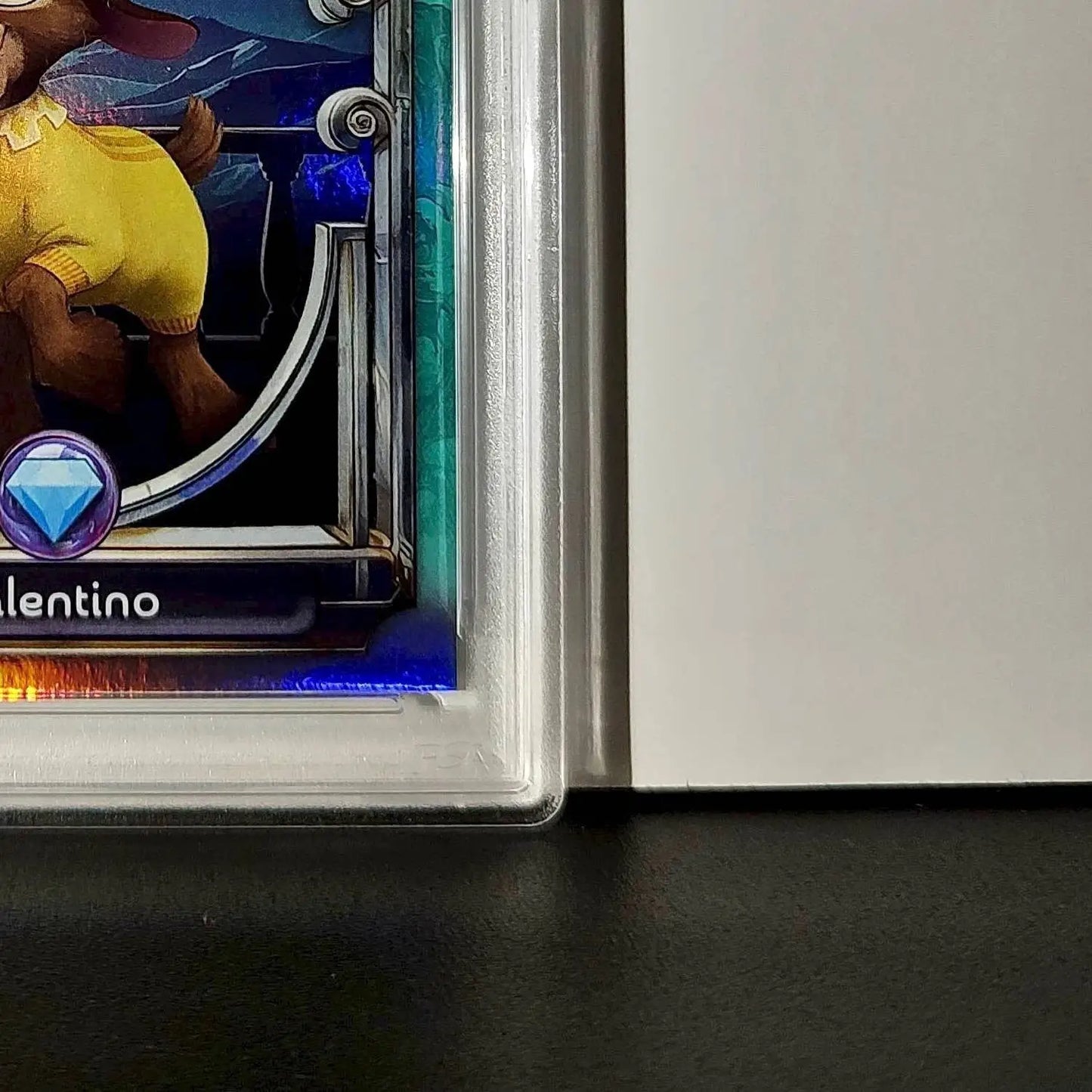 Valentino 2025 Topps Disney Wonder #150 Diamond Card Wish PSA 9 - Non-Sports Card Single