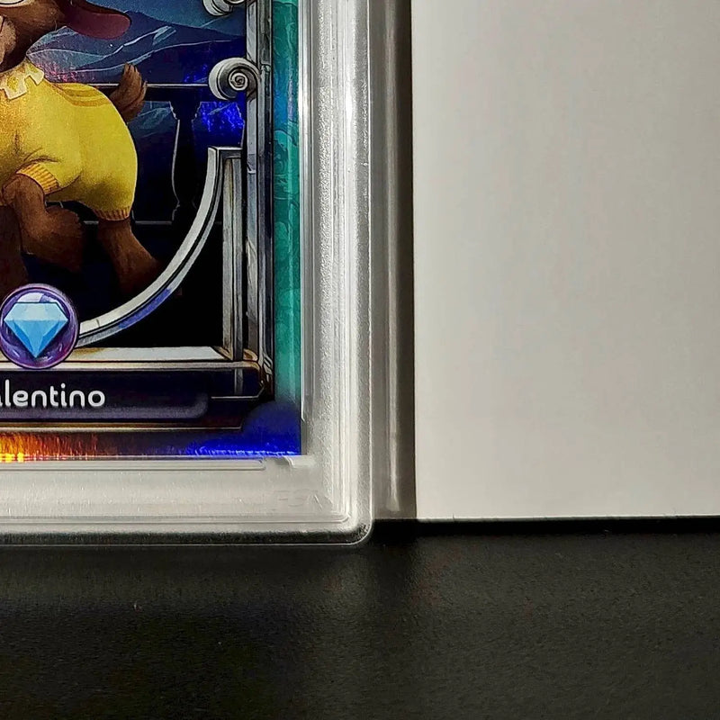 Valentino 2025 Topps Disney Wonder #150 Diamond Card Wish PSA 9 - Non-Sports Card Single