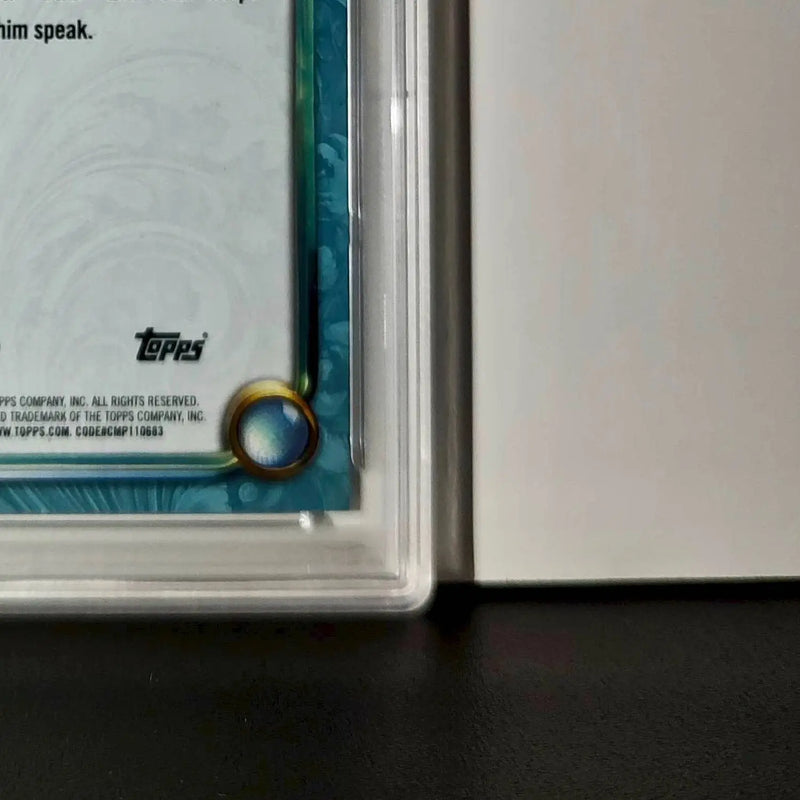 Valentino 2025 Topps Disney Wonder #150 Diamond Card Wish PSA 9 - Non-Sports Card Single