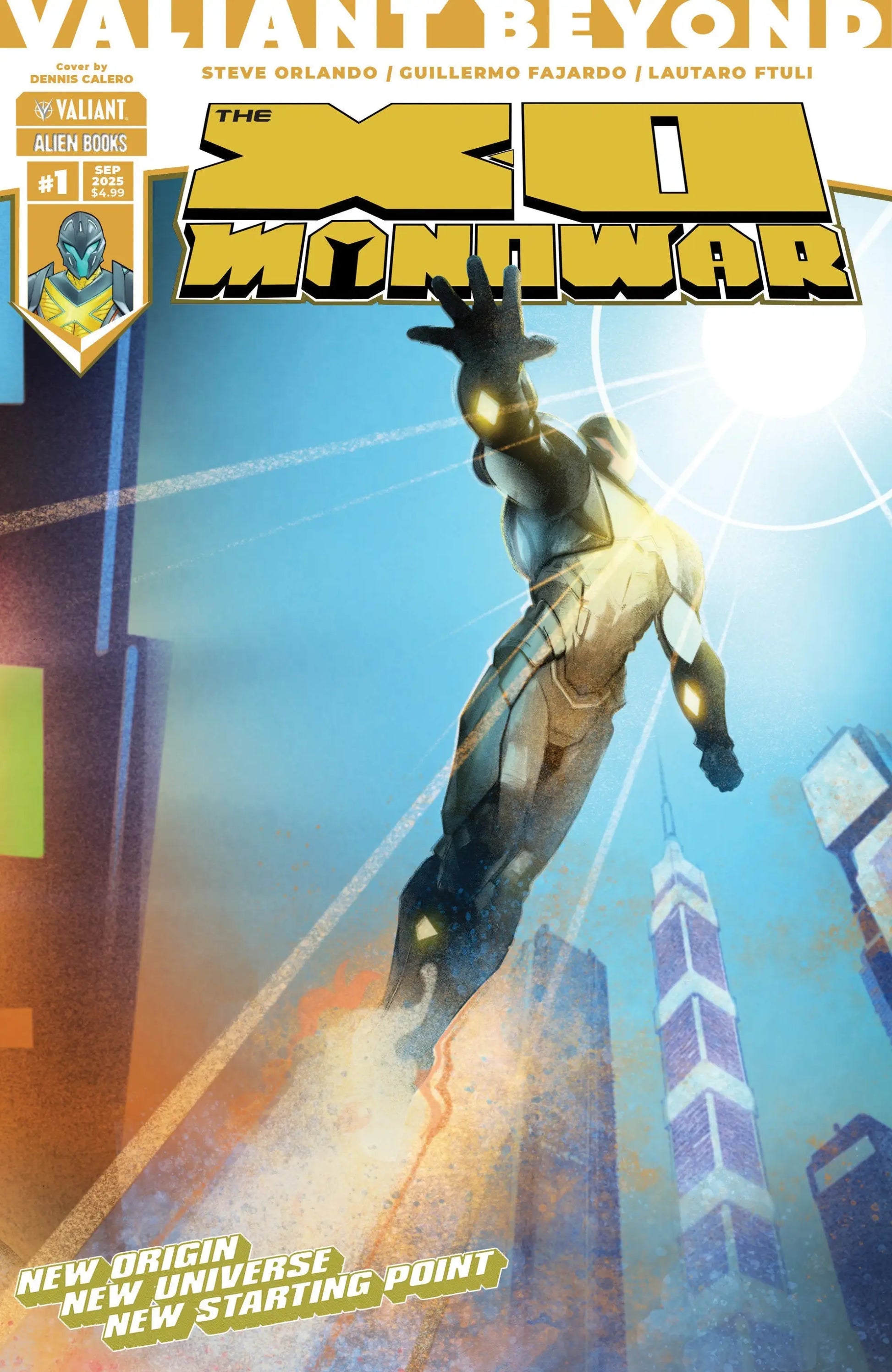 Valiant Beyond: The X O Manowar #1 Variant C (Calero Connecting Variant) - Comic Book
