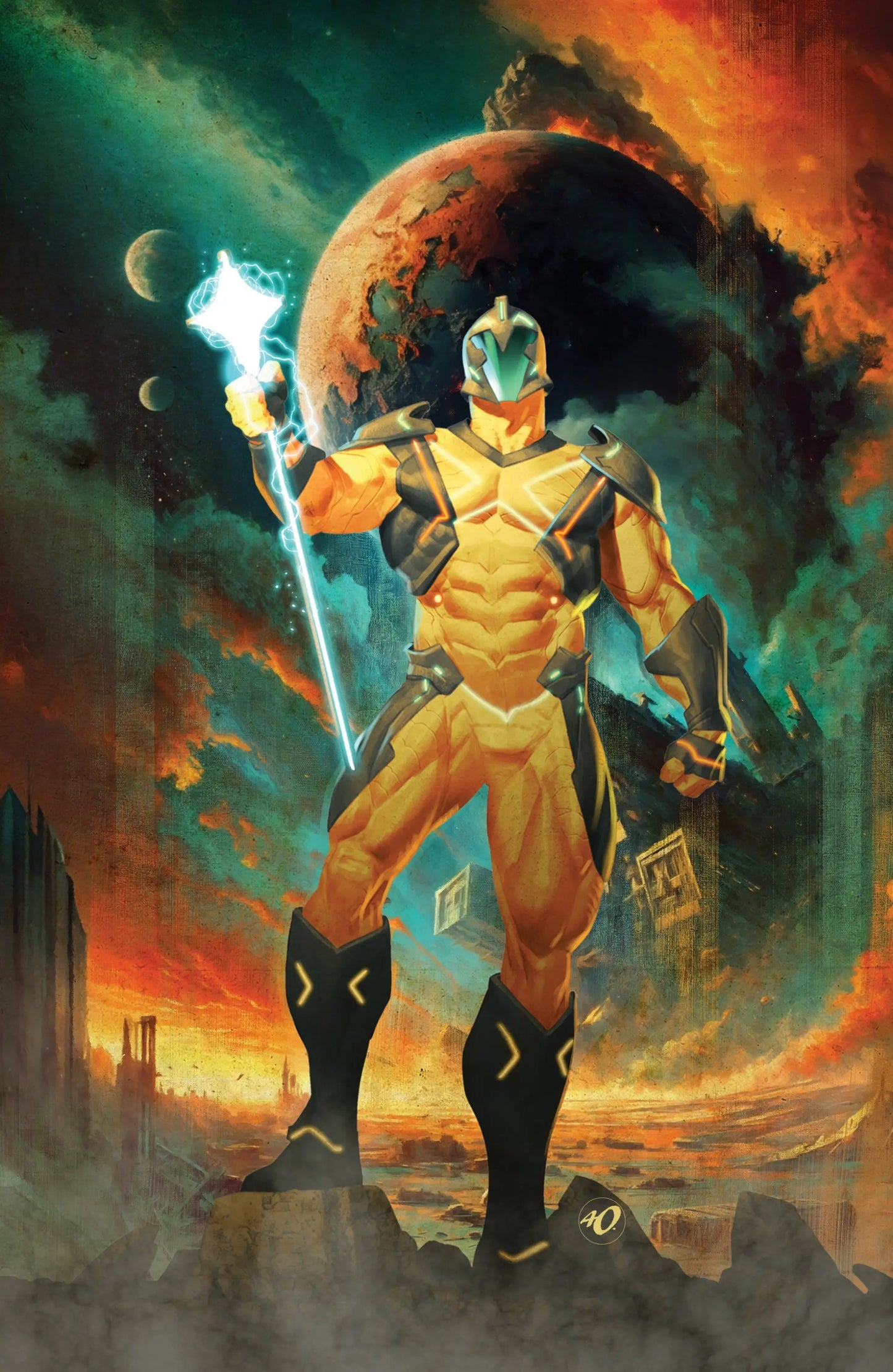 Valiant Beyond: The X O Manowar #1 Variant E (Olivetti Full Art) - Comic Book