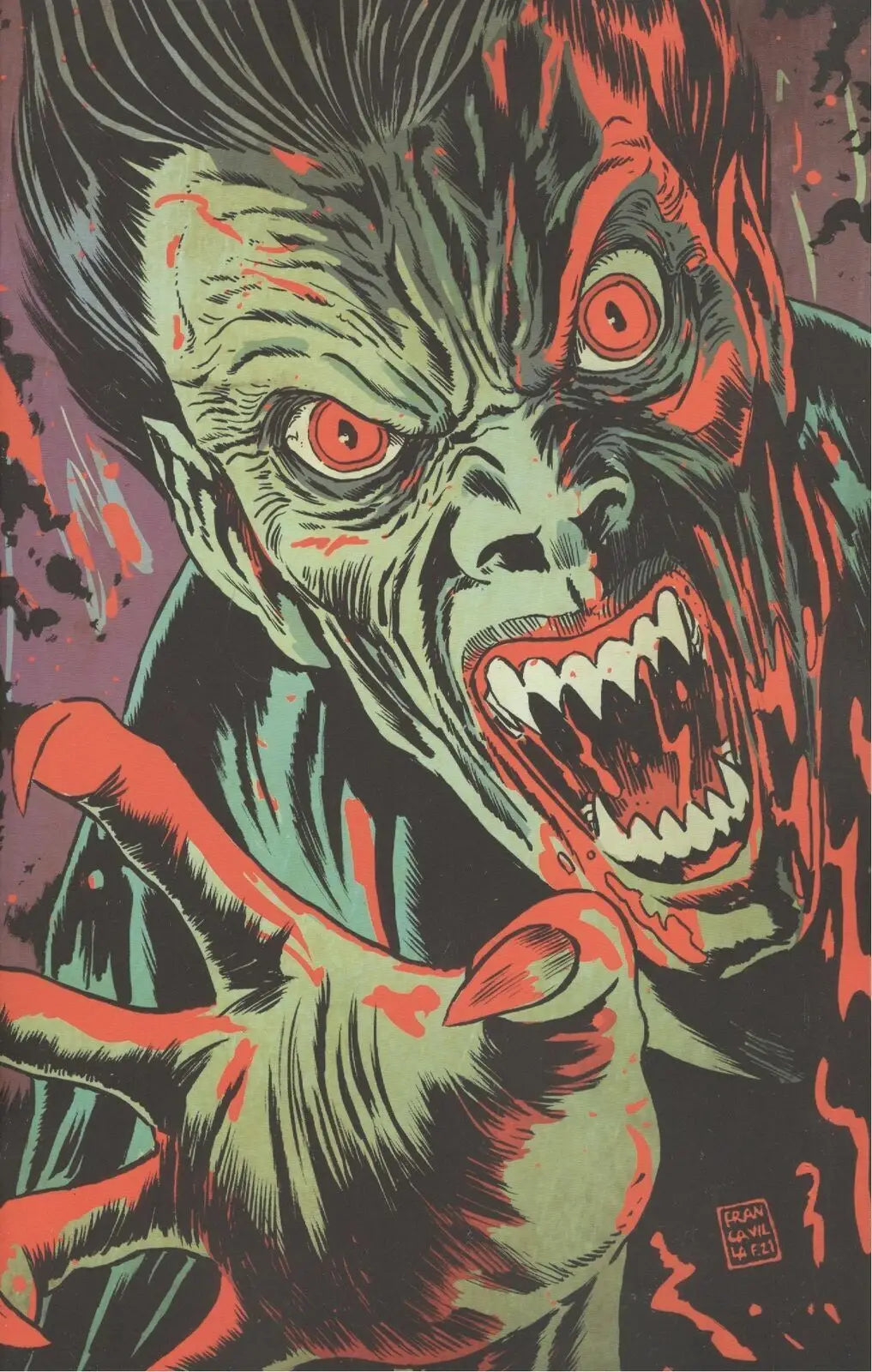 Vampire Slayer (Buffy) #1 Cover H Unlockable Variant Francavilla - Comic Book