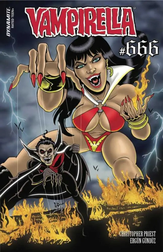 Vampirella #666 Cover U Ken Haeser Homage - Comic Book