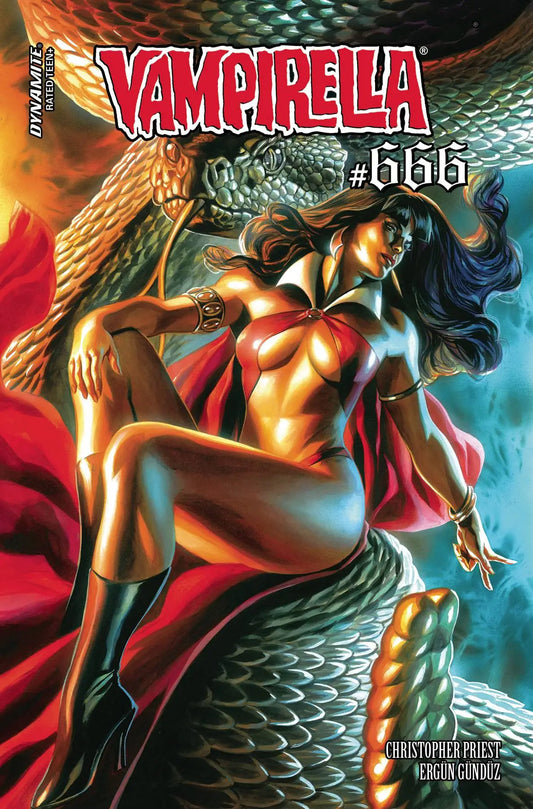 VAMPIRELLA #666 CVR F MASSAFERA FOIL #666 - Comic Book
