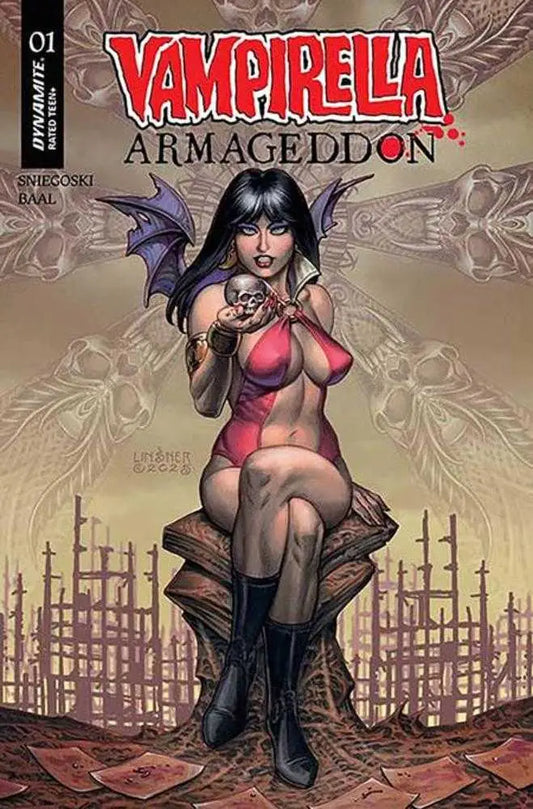 Vampirella Armageddon #1 Cover D Joseph Michael Linsner Variant - Comic Book