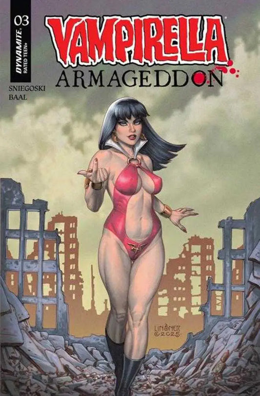 Vampirella Armageddon #3 Cover C Joseph Michael Linsner Variant - Comic Book