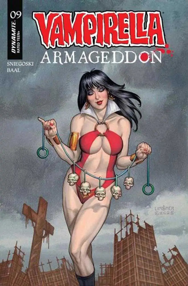 Vampirella Armageddon #9 Cover C Joseph Michael Linsner Variant - Comic Book
