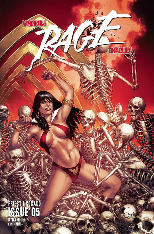 Vampirella Dracula Rage #5 Cover D Vigonte - Comic Book