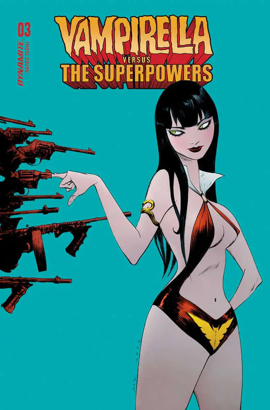 Vampirella vs Superpowers #3 Cover A Lee - Comic Book