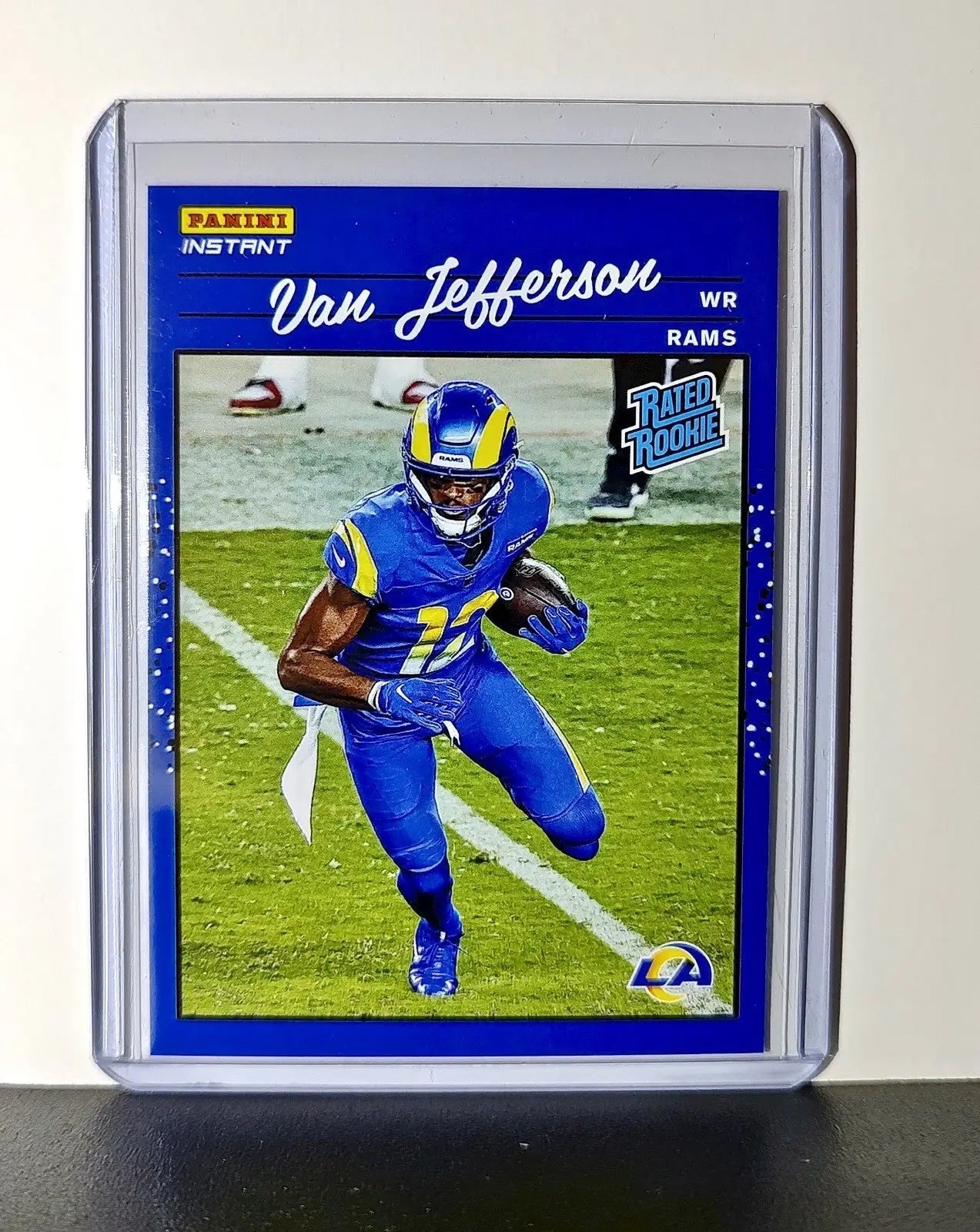 Van Jefferson Rookie 2020 Panini NFL #24 Rated Rookie Card St. Louis Rams - Football Card Single
