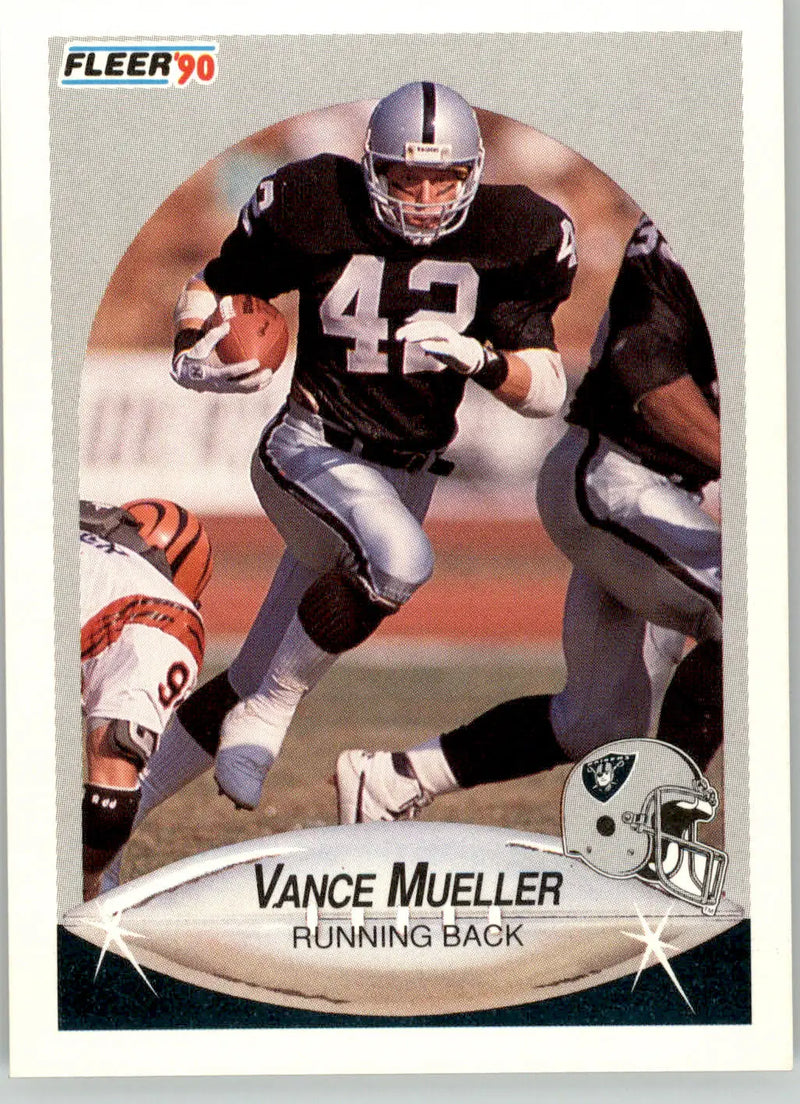 Vance Mueller - 1990 Fleer Update - #U-67 - RC Football