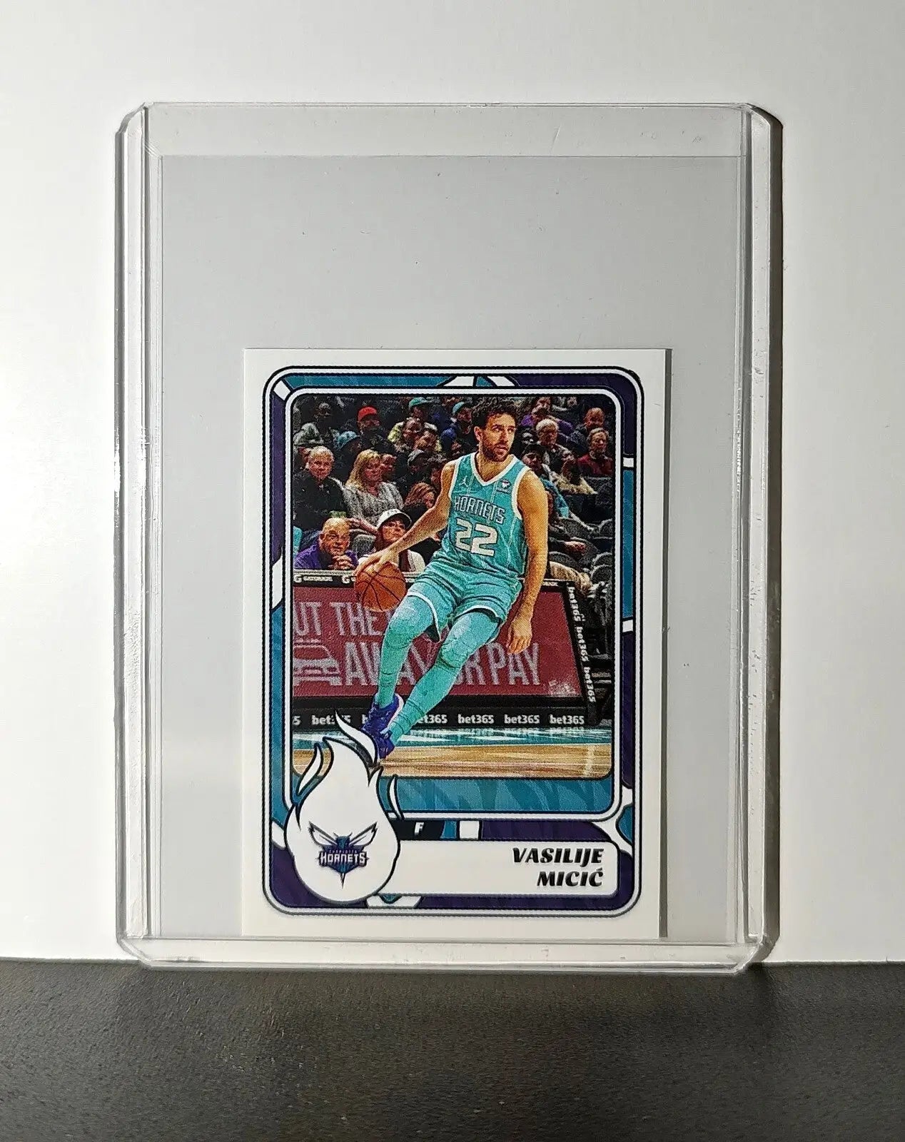 Vasilije Micic 2024-25 Panini NBA #144 Sticker Card Charlotte Hornets - Basketball Card Single